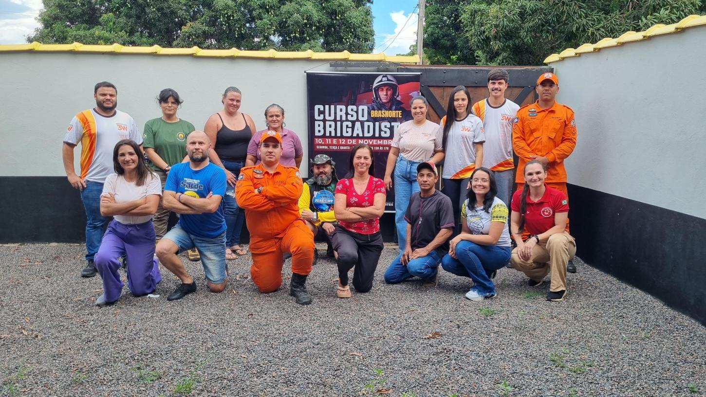 Curso de Brigadistas é Concluído com Formação de 12 Profissionais em Brasnorte