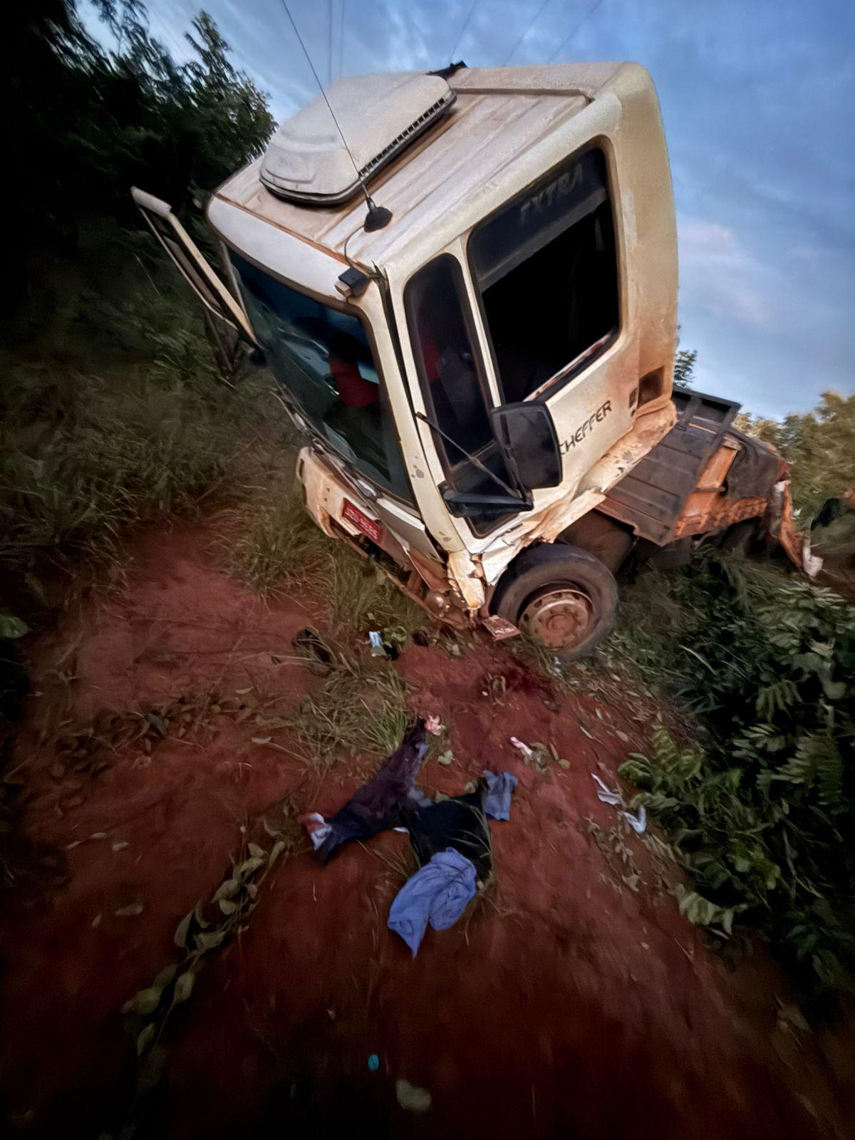 Empresário fica gravemente ferido após acidente na MT-170 em Brasnorte