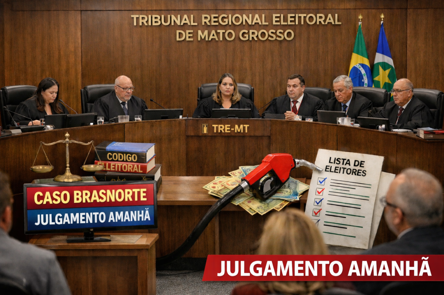 Julgamento sobre possíveis irregularidades nas eleições de 2024 em Brasnorte ocorre nesta quinta-feira no TRE-MT