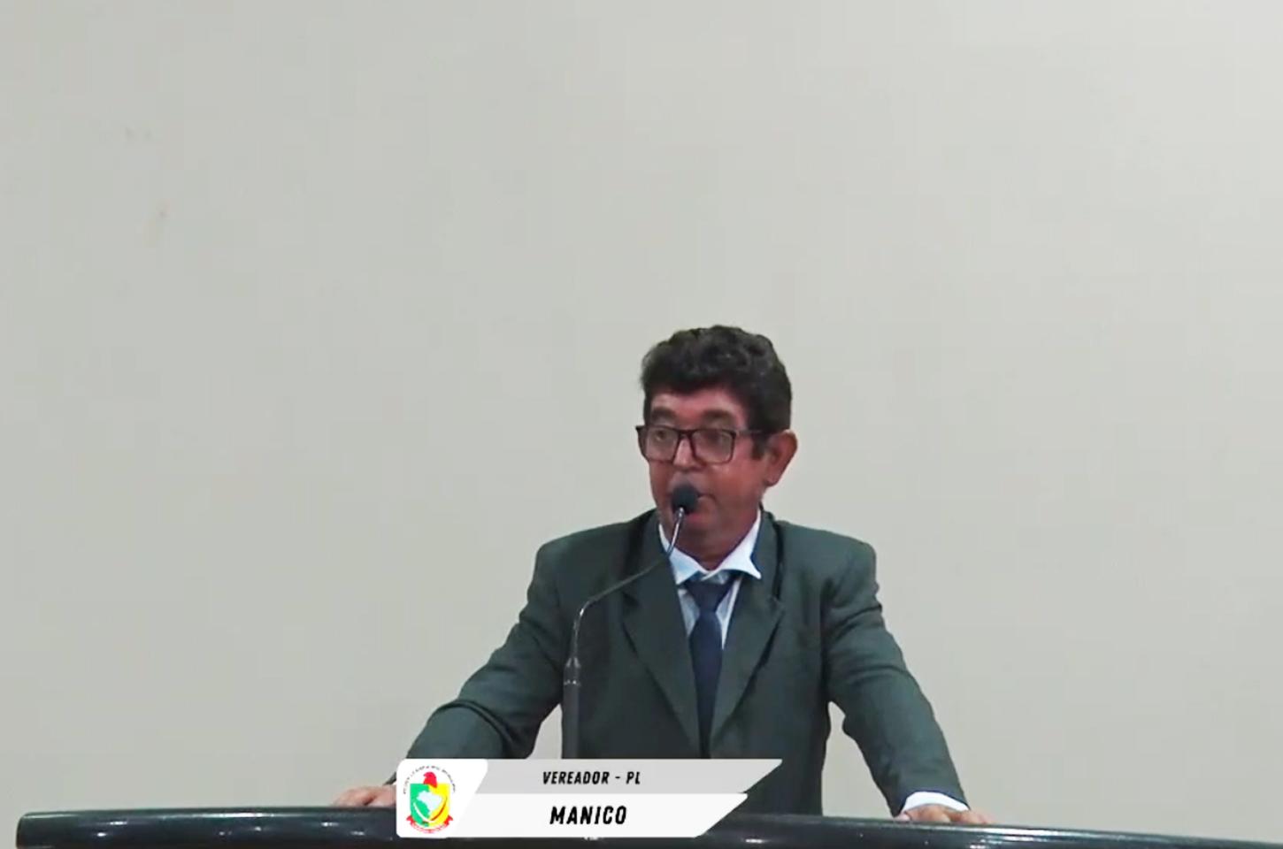 Vereador Dioclecio “Manico” destaca avanços na infraestrutura e cobra agilidade em serviços de iluminação