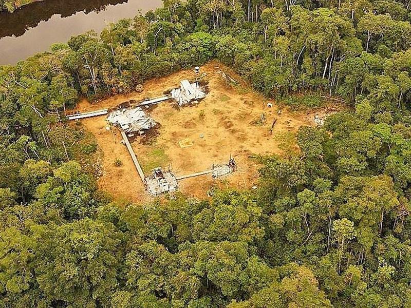 Ministério Público Estadual fiscaliza retirada de ocupantes de terra indígena em Brasnorte