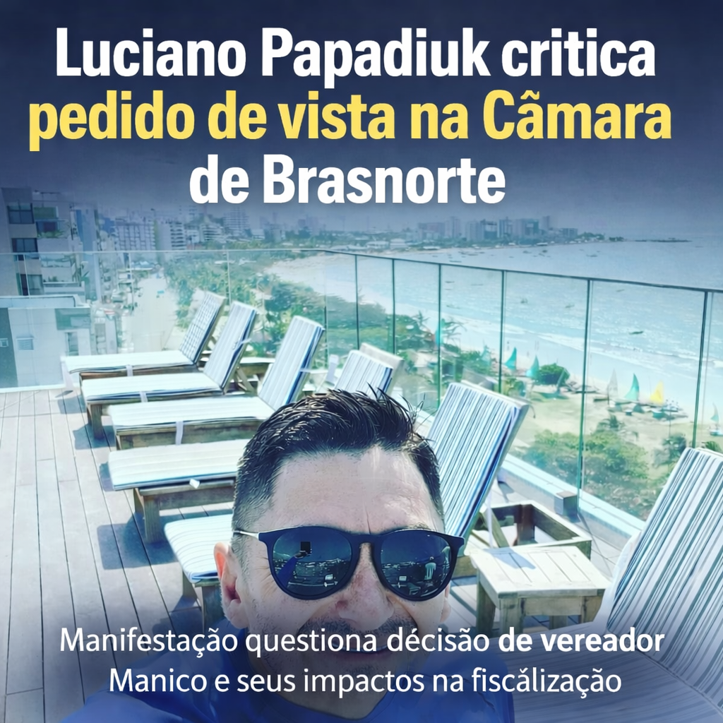 Pedido de vista em requerimento na Câmara de Brasnorte gera questionamentos