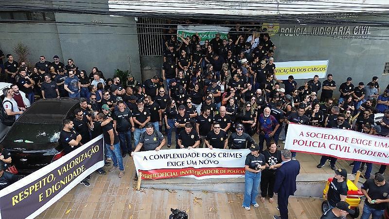 SEM CUMPRIR ORDEM ILEGAL. Investigadores e escrivães deflagram ‘Operação Legalidade’