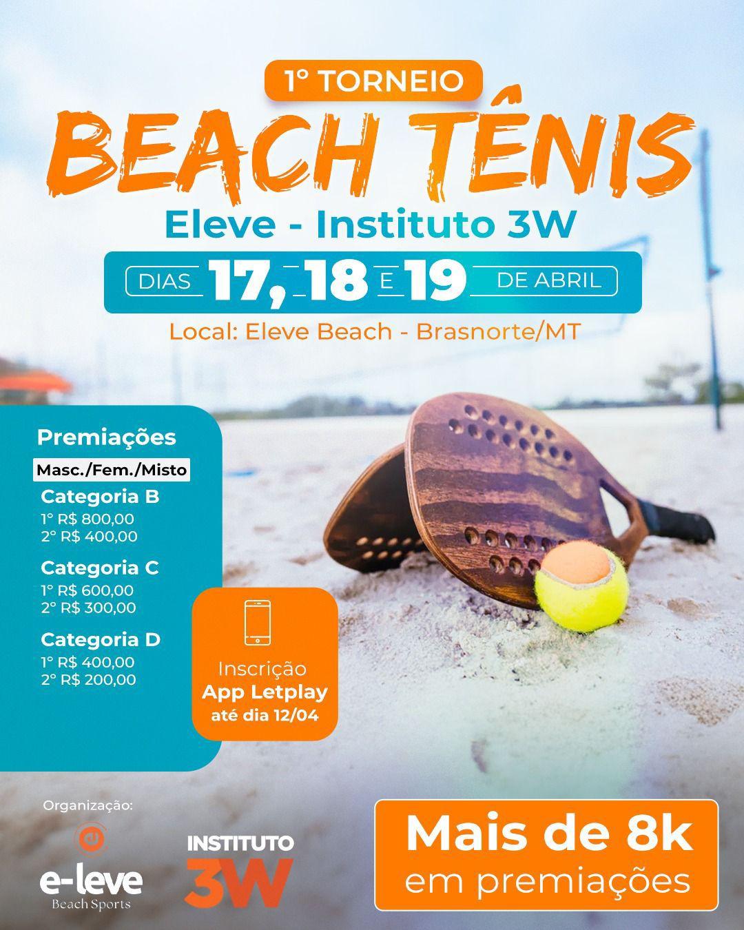Torneio Eleve reúne atletas em Brasnorte com disputas entre os dias 17 e 19 de abril