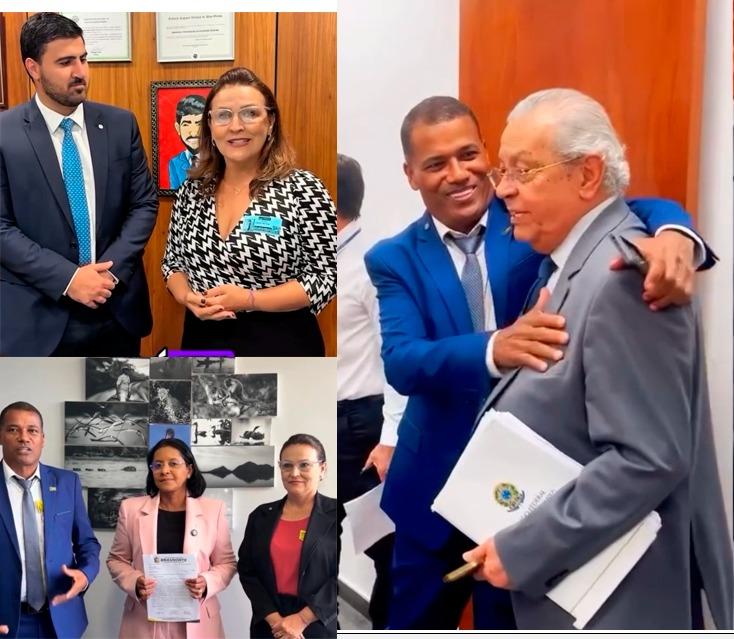 Vereadores Roberto Preto e Janaina Gregolin Conquistas mais de R$ 2 Milhões em Recursos para Brasnorte em Brasília