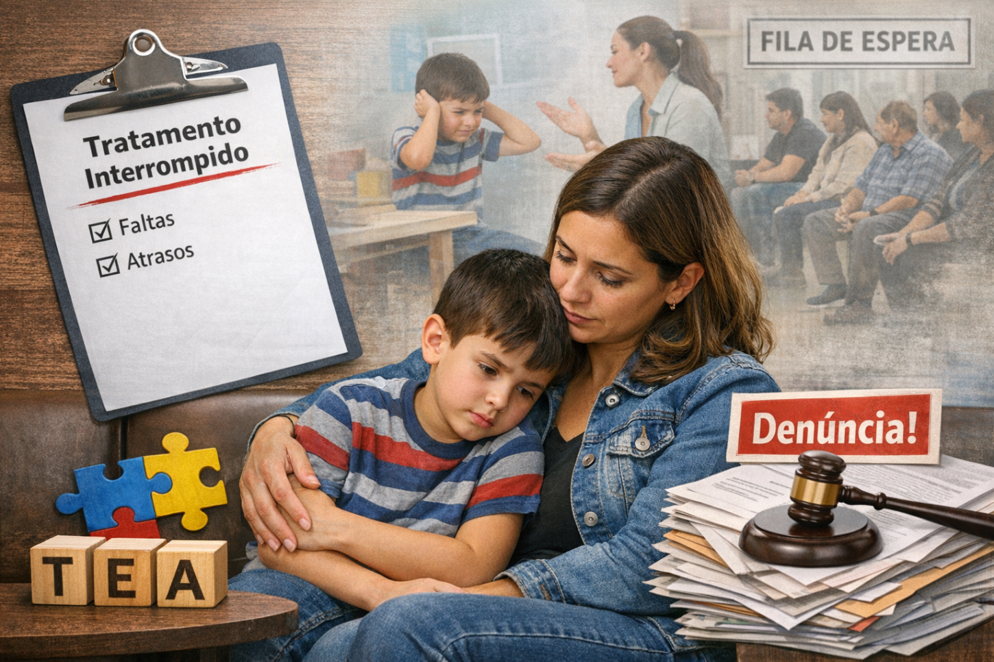 FALTA DE CONTINUIDADE NO TRATAMENTO COMPROMETE DESENVOLVIMENTO DE PESSOAS AUTISTAS