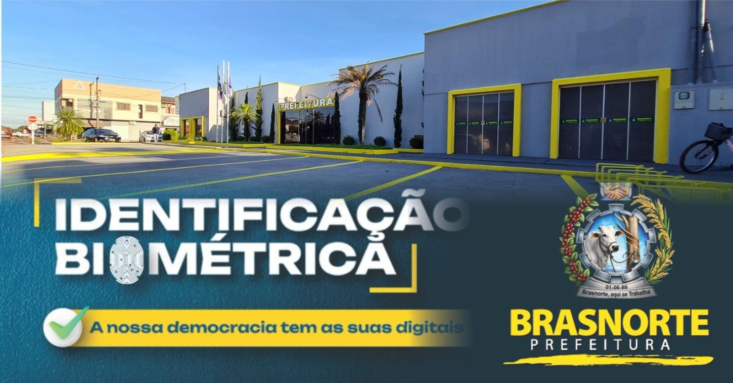 Prefeitura de Brasnorte reforça prazo para regularização do título de eleitor e biometria