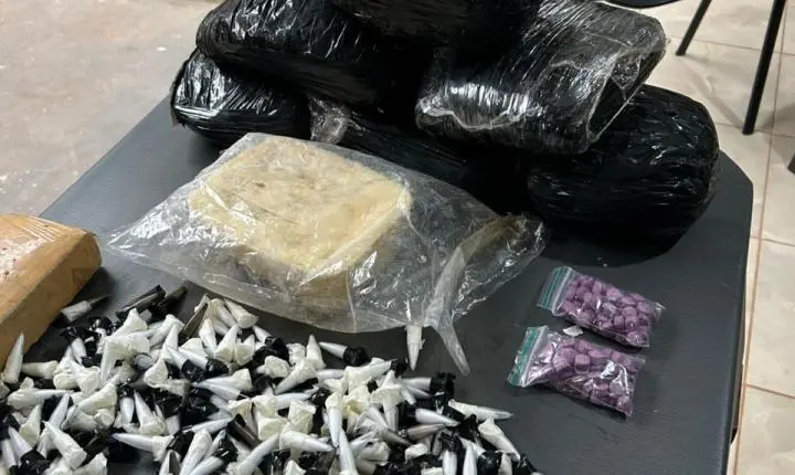 Operação Estrada Trancada apreende quase 2 mil porções de drogas e prende dois suspeitos em Brasnorte