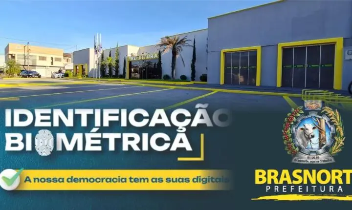 Prefeitura de Brasnorte reforça prazo para regularização do título de eleitor e biometria