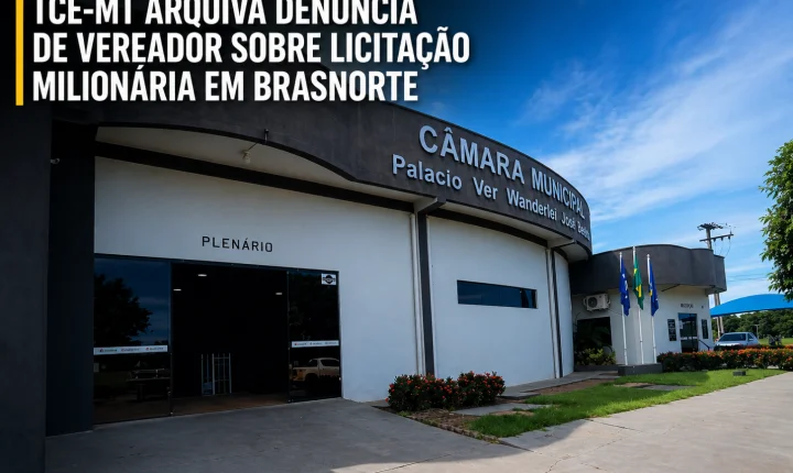 TCE-MT arquiva denúncia de vereador sobre licitação milionária em Brasnorte